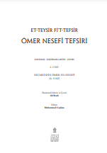 et-Teysîr fi’t-Tefsîr, Ömer Nesefî Tefsiri